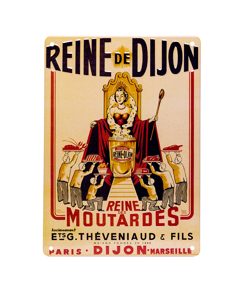 Goodies - Plaque décorative Reine de Dijon