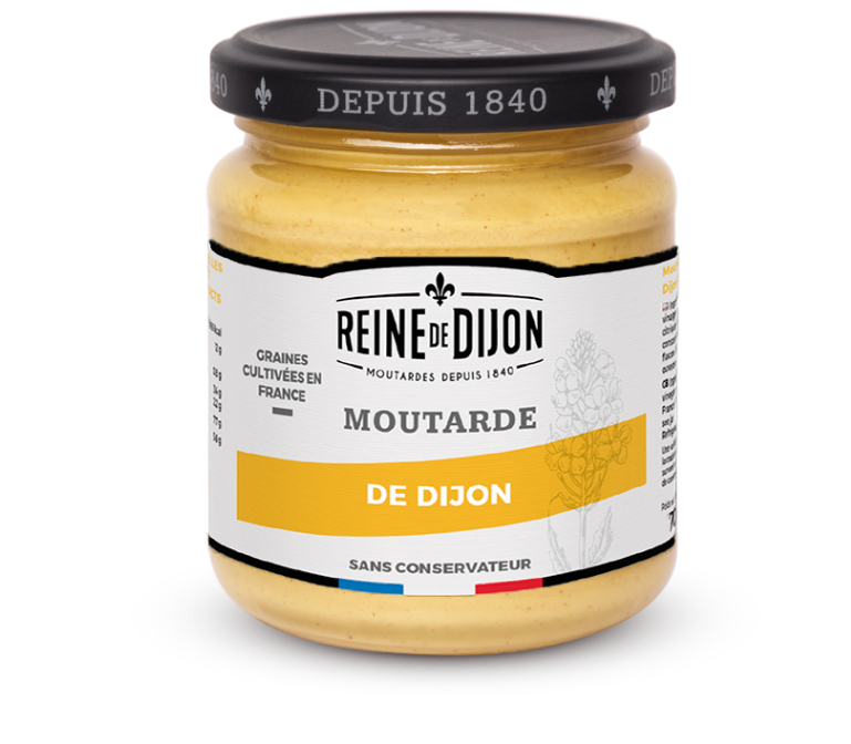 Pot 100g - sans conservateur - moutarde de dijon simple