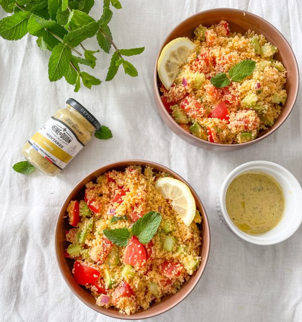 Taboulé à la moutarde au mojito